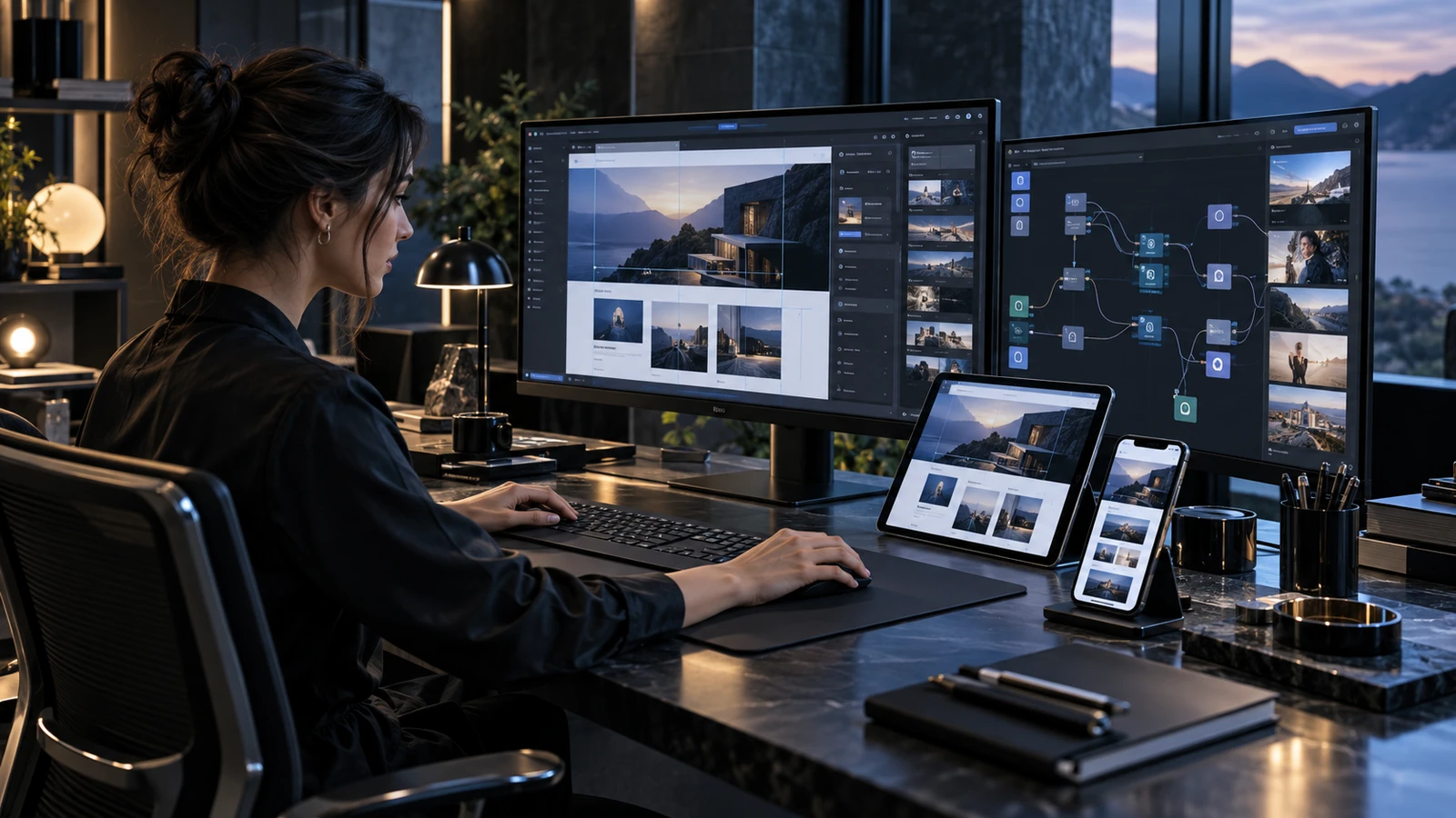 Designer costruisce una piattaforma digitale e le sue integrazioni