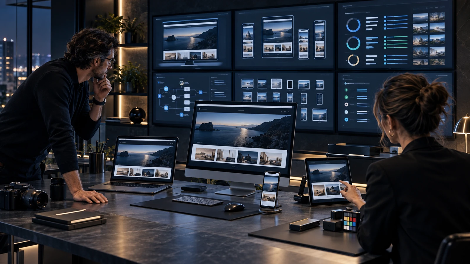 Professionisti verificano qualità e compatibilità su più dispositivi